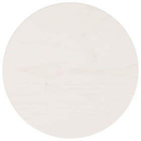 Superficie de mesa madera maciza de pino blanco Ø30x2,5 cm