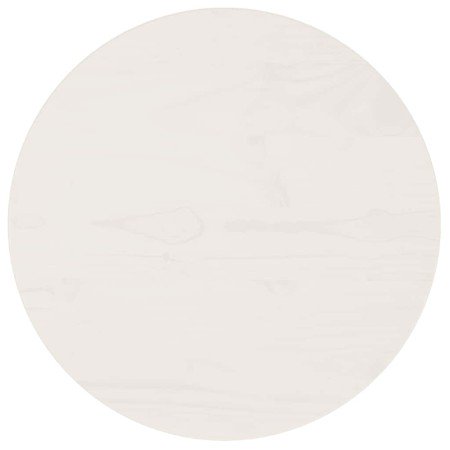 Superficie de mesa madera maciza de pino blanco Ø40x2,5 cm
