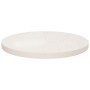 Superficie de mesa madera maciza de pino blanco Ø40x2,5 cm