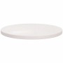 Superficie de mesa madera maciza de pino blanco Ø60x2,5 cm