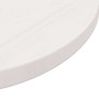 Superficie de mesa madera maciza de pino blanco Ø60x2,5 cm