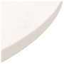 Superficie de mesa madera maciza de pino blanco Ø70x2,5 cm