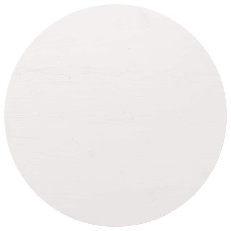Superficie de mesa madera maciza de pino blanco Ø90x2,5 cm