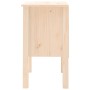Mesitas de noche 2 uds madera maciza de pino 40x35x61,5 cm