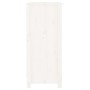 Aparador de madera maciza de pino blanco 70x35x80 cm