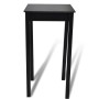 Schwarzer MDF-Stehtisch 55x55x107 cm von vidaXL, Küchen- und Esstische - Ref: Foro24-240379, Preis: 87,05 €, Rabatt: %