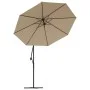 Replacement fabric for taupe gray cantilever parasol 300 cm by vidaXL, Fabrics for umbrellas and awnings - Ref: Foro24-313806...