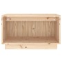 Mueble de TV de madera maciza de pino 60x35x35 cm