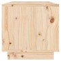 Mueble de TV de madera maciza de pino 60x35x35 cm