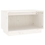 Mueble de TV de madera maciza de pino blanco 60x35x35 cm en Muebles TV | Comprar online en Foro24