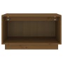 Mueble de TV madera maciza de pino marrón miel 60x35x35 cm en Muebles TV | Comprar online en Foro24