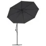 Replacement fabric for black 300 cm cantilever umbrella by vidaXL, Fabrics for umbrellas and awnings - Ref: Foro24-313807, Pr...