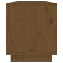Mueble de TV madera maciza de pino marrón miel 110,5x34x40 cm en Muebles TV | Comprar online en Foro24