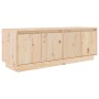 Mueble de TV de madera maciza de pino 110x34x40 cm en Muebles TV | Comprar online en Foro24