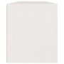 Armarios de pared 2 uds madera maciza pino blanco 60x30x35 cm