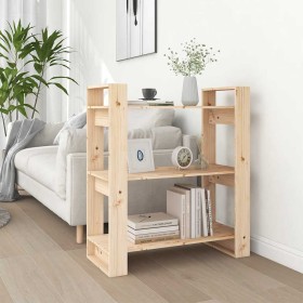 Librero/Biblioteca 80x35x91 cm Madera maciza de pino