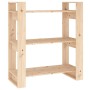 Librero/Biblioteca 80x35x91 cm Madera maciza de pino
