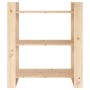 Librero/Biblioteca 80x35x91 cm Madera maciza de pino
