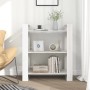Estantería/divisor de espacios madera pino blanco 80x35x91 cm