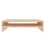 Soporte de monitor madera maciza de pino 50x24x13 cm