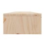 Soporte de monitor madera maciza de pino 100x24x13 cm en Muebles TV | Comprar online en Foro24