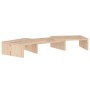 Soporte para monitor madera maciza de pino 60x24x10,5 cm en Muebles TV | Comprar online en Foro24
