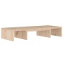 Soporte para monitor madera maciza de pino 60x24x10,5 cm en Muebles TV | Comprar online en Foro24