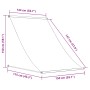 Toldo retráctil 150x150 cm gris antracita