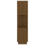 Estantería/divisor espacios madera pino marrón miel 51x25x101cm