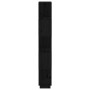 Estantería/divisor de espacios madera pino negro 80x25x163,5 cm