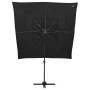 4-level umbrella with black aluminum pole 250x250 cm by vidaXL, Umbrellas - Ref: Foro24-313826, Price: 193,08 €, Discount: %