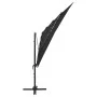4-level umbrella with black aluminum pole 250x250 cm by vidaXL, Umbrellas - Ref: Foro24-313826, Price: 193,08 €, Discount: %