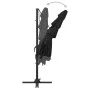4-level umbrella with black aluminum pole 250x250 cm by vidaXL, Umbrellas - Ref: Foro24-313826, Price: 193,08 €, Discount: %