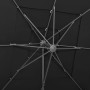 4-level umbrella with black aluminum pole 250x250 cm by vidaXL, Umbrellas - Ref: Foro24-313826, Price: 195,56 €, Discount: %