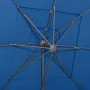 Sombrilla de 4 niveles con poste de aluminio azul 250x250 cm de vidaXL, Sombrillas - Ref: Foro24-313827, Precio: 195,52 €, De...