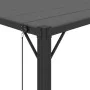 Gazebo with anthracite fabric and aluminum slatted roof 3x3 m by vidaXL, Tents and gazebos - Ref: Foro24-313926, Price: 571,8...