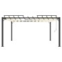 Gazebo with cream fabric and aluminum slatted roof 3x4 m by vidaXL, Tents and gazebos - Ref: Foro24-313927, Price: 657,27 €, ...