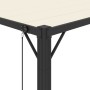 Gazebo with cream fabric and aluminum slatted roof 3x4 m by vidaXL, Tents and gazebos - Ref: Foro24-313927, Price: 657,27 €, ...