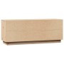 Mueble de TV de madera maciza de pino 110,5x35x44 cm