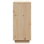 Aparador de madera maciza de pino 110,5x35x80 cm