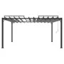 Gazebo with cream fabric and aluminum slatted roof 3x4 m by vidaXL, Tents and gazebos - Ref: Foro24-313929, Price: 680,46 €, ...