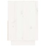 Mesitas de noche 2 uds madera maciza de pino blanco 60x34x51 cm