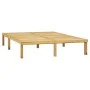 Tumbona doble de madera de pino impregnada verde de vidaXL, Tumbonas - Ref: Foro24-315398, Precio: 142,43 €, Descuento: %