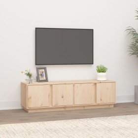 Mueble de TV de madera maciza de pino 140x40x40 cm Mueble de TV de madera maciza de pino 140x40x40 cm