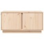 Mueble de TV de madera maciza de pino 80x35x40,5 cm en Muebles TV | Comprar online en Foro24