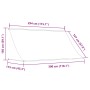 Toldo retráctil 300x150 cm gris antracita