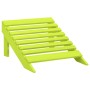 Adirondack Gartenstuhl mit Ottomane massives Tannenholz grün von vidaXL, Gartenstühle - Ref: Foro24-315866, Preis: 86,53 €, R...