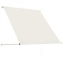 Toldo retráctil 150x150 cm crema