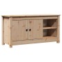 Mueble de TV de madera maciza de pino 103x36,5x52 cm