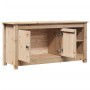 Mueble de TV de madera maciza de pino 103x36,5x52 cm